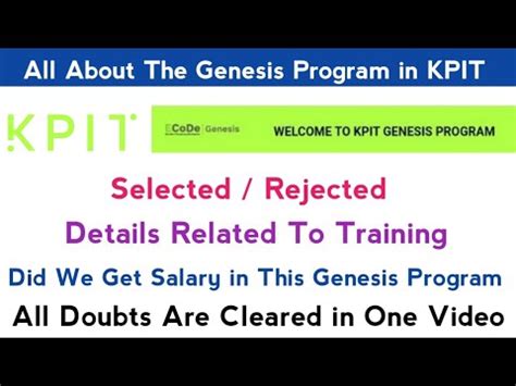 eduonline kpit|Genesis JAVA .